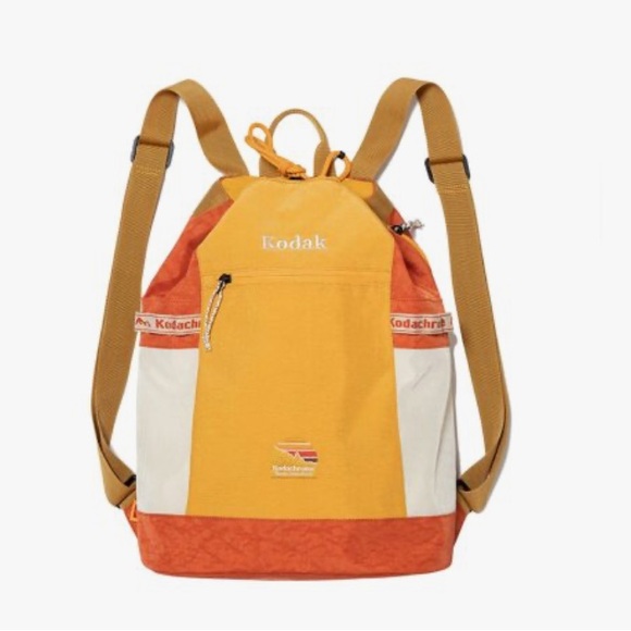 Kodak Handbags - Kodak Hardy String Bucket Backpack (15L) Yellow